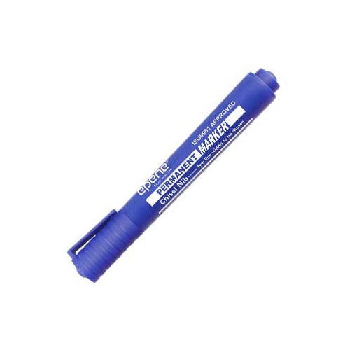 Marcador Perm. Grosso 2,0mm Epene EP11-2002 Azul - 2 unidades