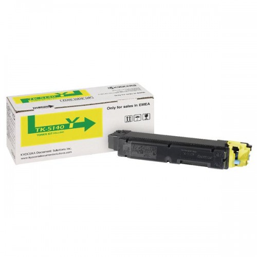 Toner Kyocera TK-5140Y Amarelo (TK5140Y, 1T02NRANL0)