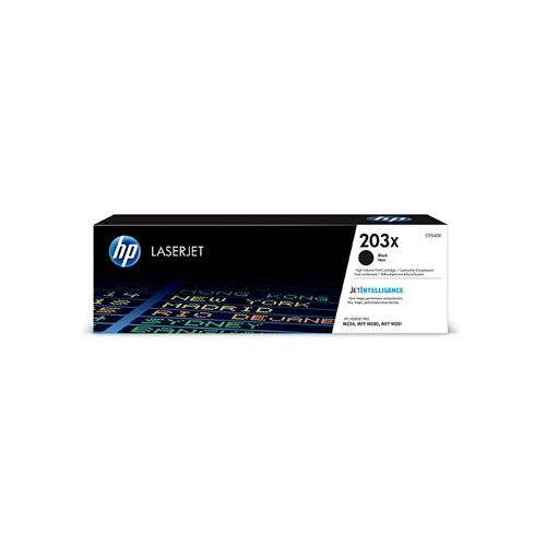 Toner HP 203X Preto CF540X