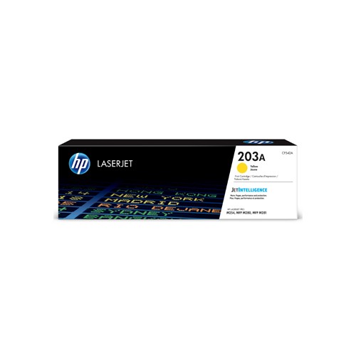 Toner HP 203A Amarelo CF542A