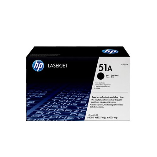 Toner HP 51A Preto Q7551A