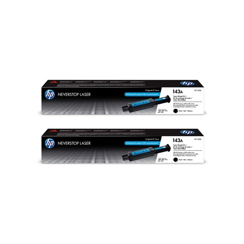 Pack Toners HP 143A Preto W1143AD