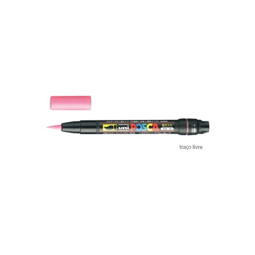 Marcador Uniball Posca PCF-350 1-10mm Rosa (13) 1un