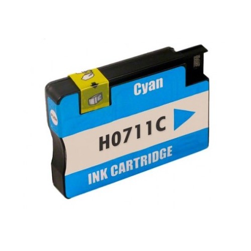 Tinteiro Compatível para HP 711 Azul CZ130A 29ml