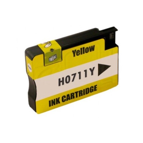 Tinteiro Compatível para HP 711 Amarelo CZ132A 29ml