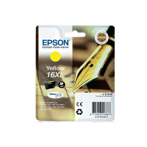 Tinteiro Epson 16XL Amarelo C13T16344010 6,5ml
