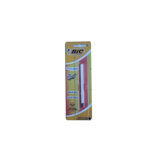 Recarga Esferografica BIC Tinta Preta (ReAction / Pro+) 2 unidades