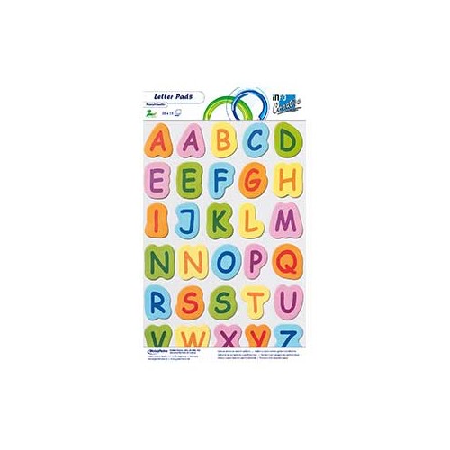 Bloco Adesivo Letras 15fls x 30unidades