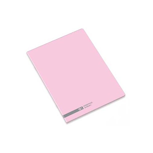 Caderno Agrafado Ambar School A4 Pautado 70gr 48Fls Rosa - 2 unidades