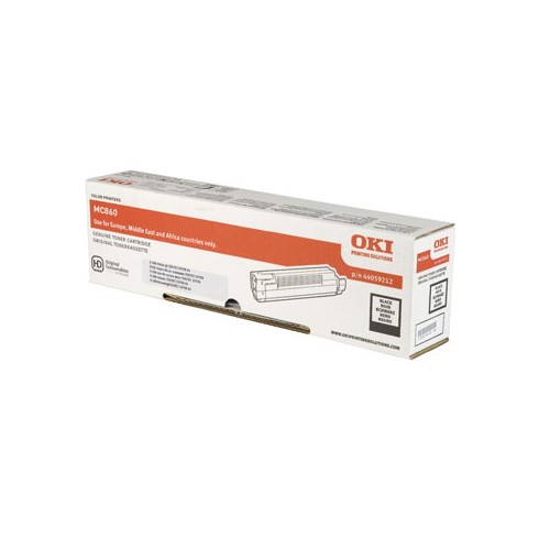 Toner Oki MC860 Preto (44059212)