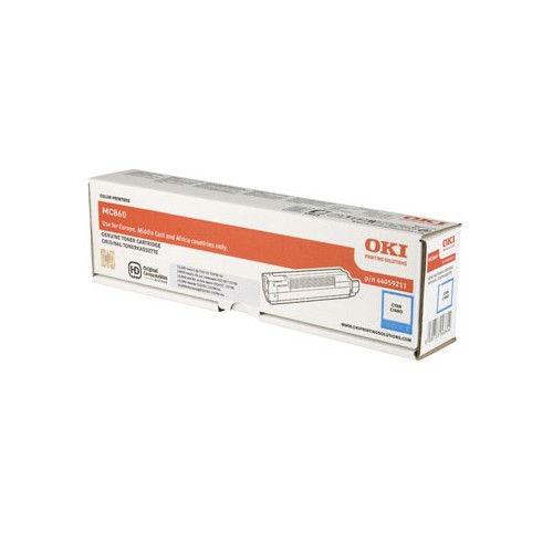 Toner Oki MC860 Azul (44059211)