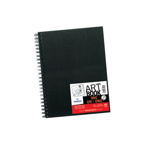 Bloco Espiral Grafico Canson Sketch one A6 100gr 80Folhas