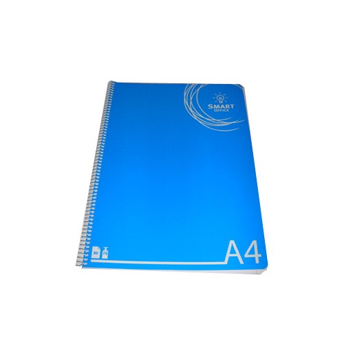 Caderno Espiral Smart Office Capa Plastico A4 Quadriculado