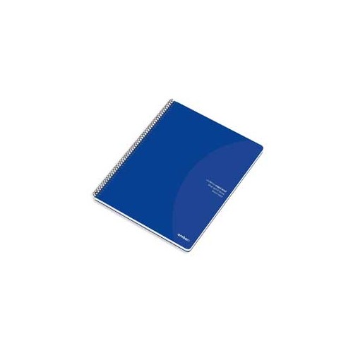 Caderno Espiral Ambar C / Azul A5 Liso 70gr 80Fls - 2 unidades