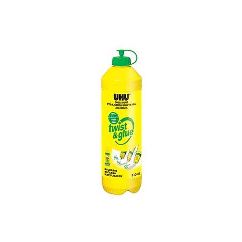 Cola Liquida 810ml UHU Twist e Glue Renature Recarga